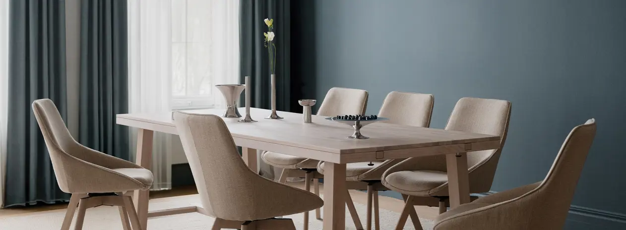 brooklyn dining table white wash alison chair beige.