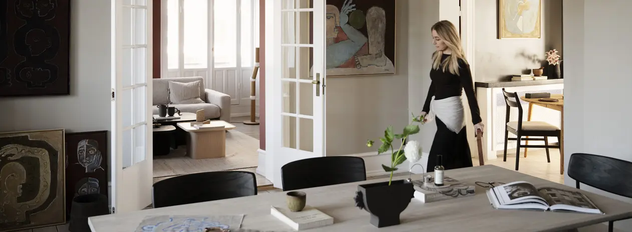 Clapperton dining table ww maymont chair brown Josefin.