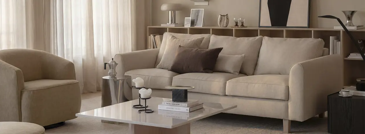 Irvine sofa beige Brooksville coffee table dermot sofa chair.