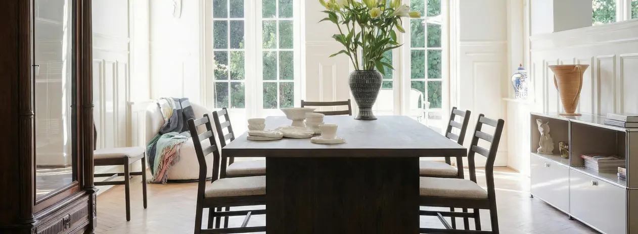 Kerwin dining chair emmett dining table brown.