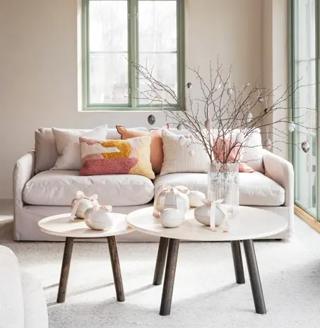 Easter peyton sofa taransay coffee table.