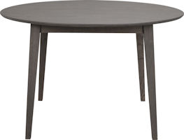 Produktbild Filippa matbord runt 120/165 mörkbrun ek b