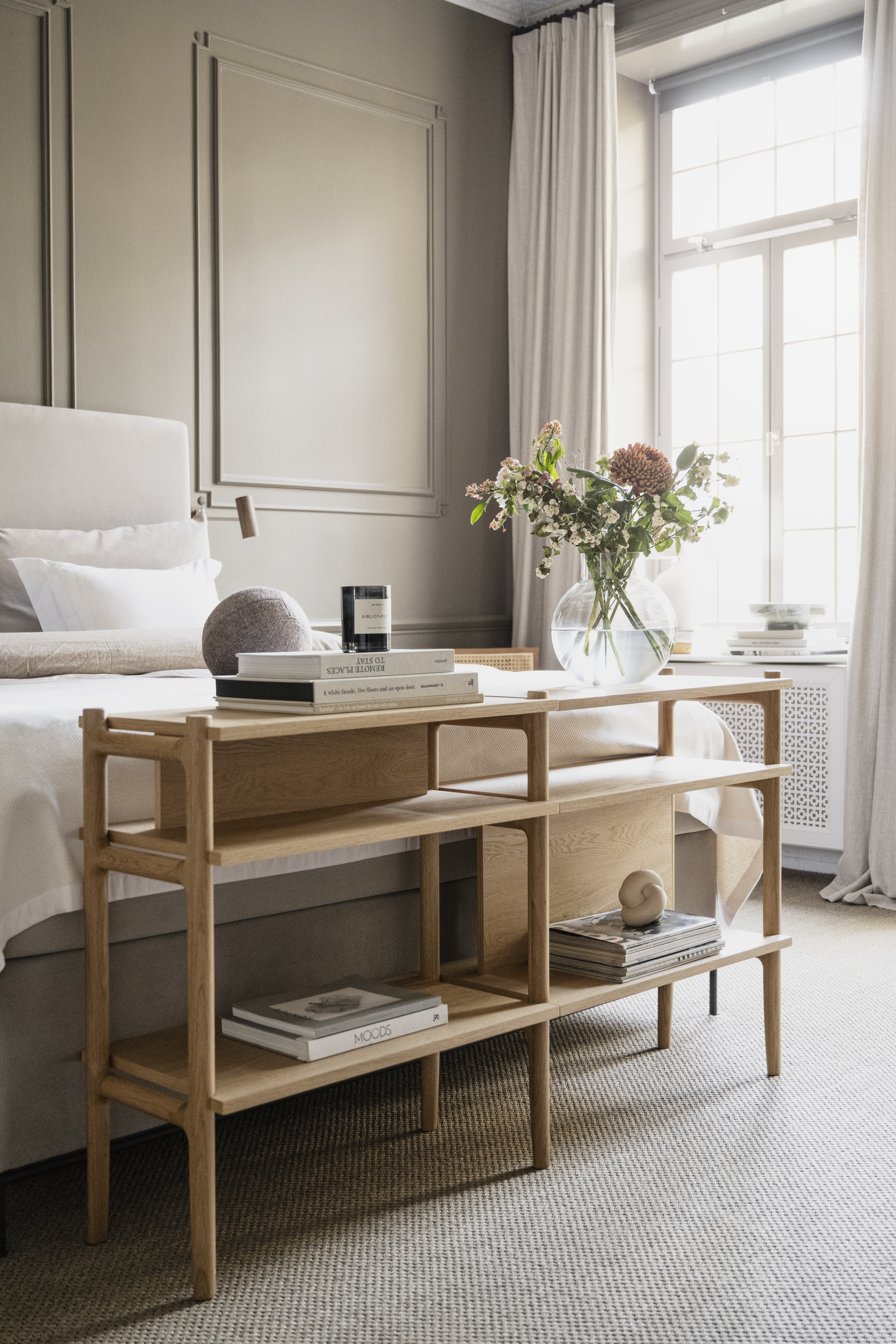 Holton console table, Oak, 140x36 cm | Rowico Home