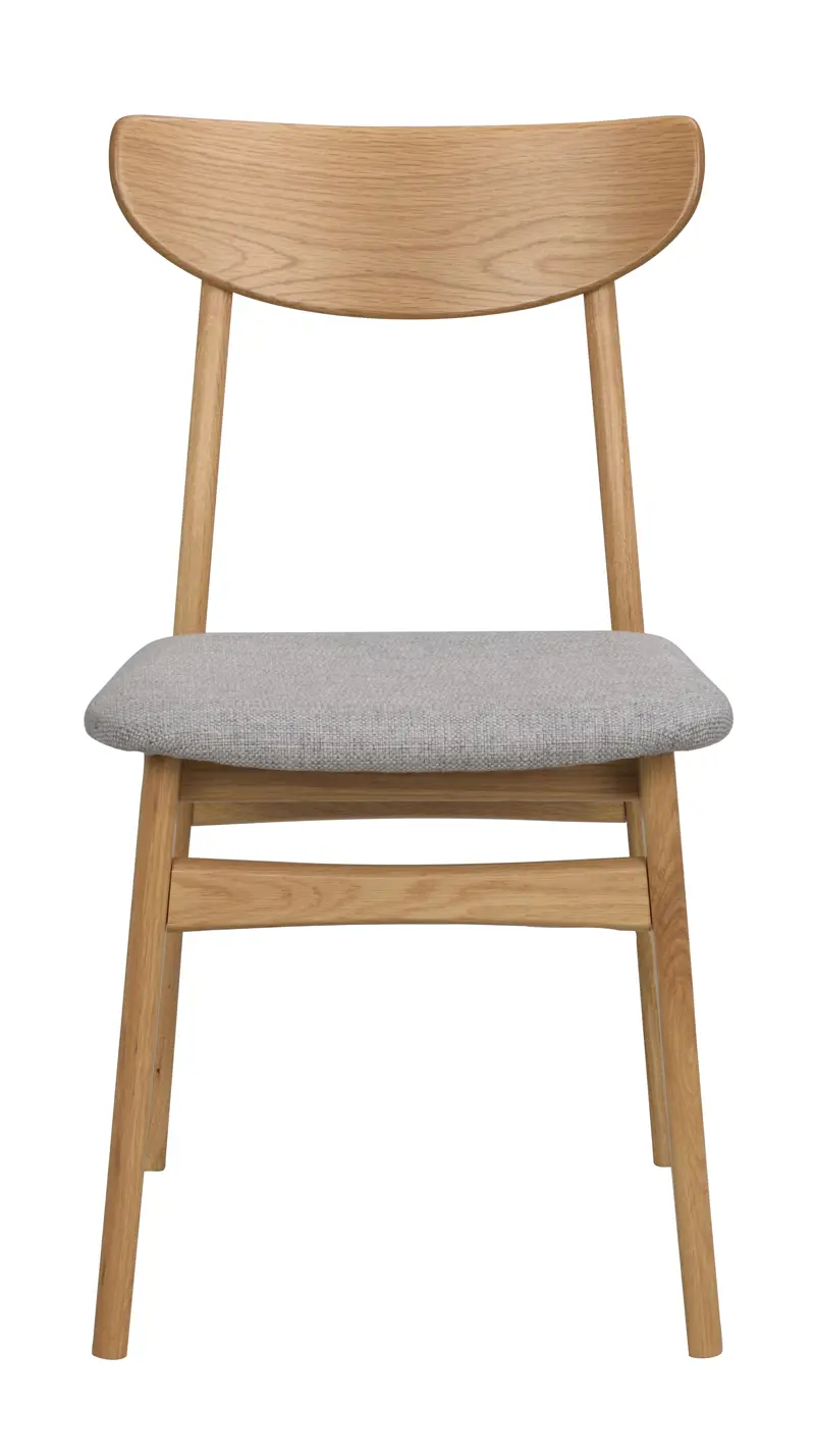Rodham stol ek/ljusgrått a.