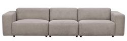 Willard soffa 4-sits beige tyg (k1) a