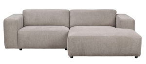 Produktbild Willard soffa 3-sits med schäslong H beige tyg (k1) b