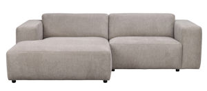 Product Willard soffa 3-sits med schäslong V beige tyg (k1) b