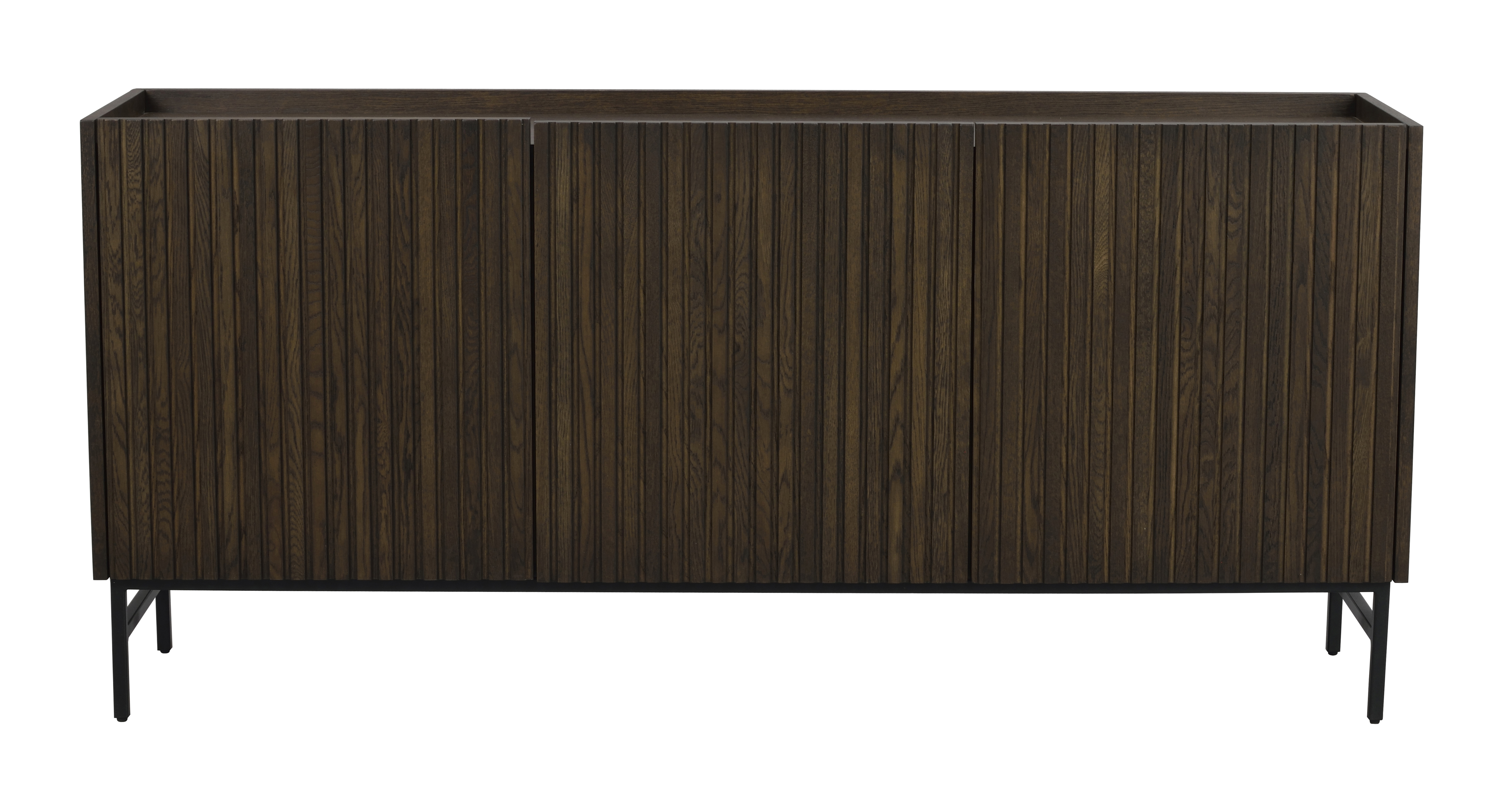 『HAKU LIN AR BLACK×BROWN』 Halifax sideboard, Brown/black, 160x40x75 cm | Rowico Home