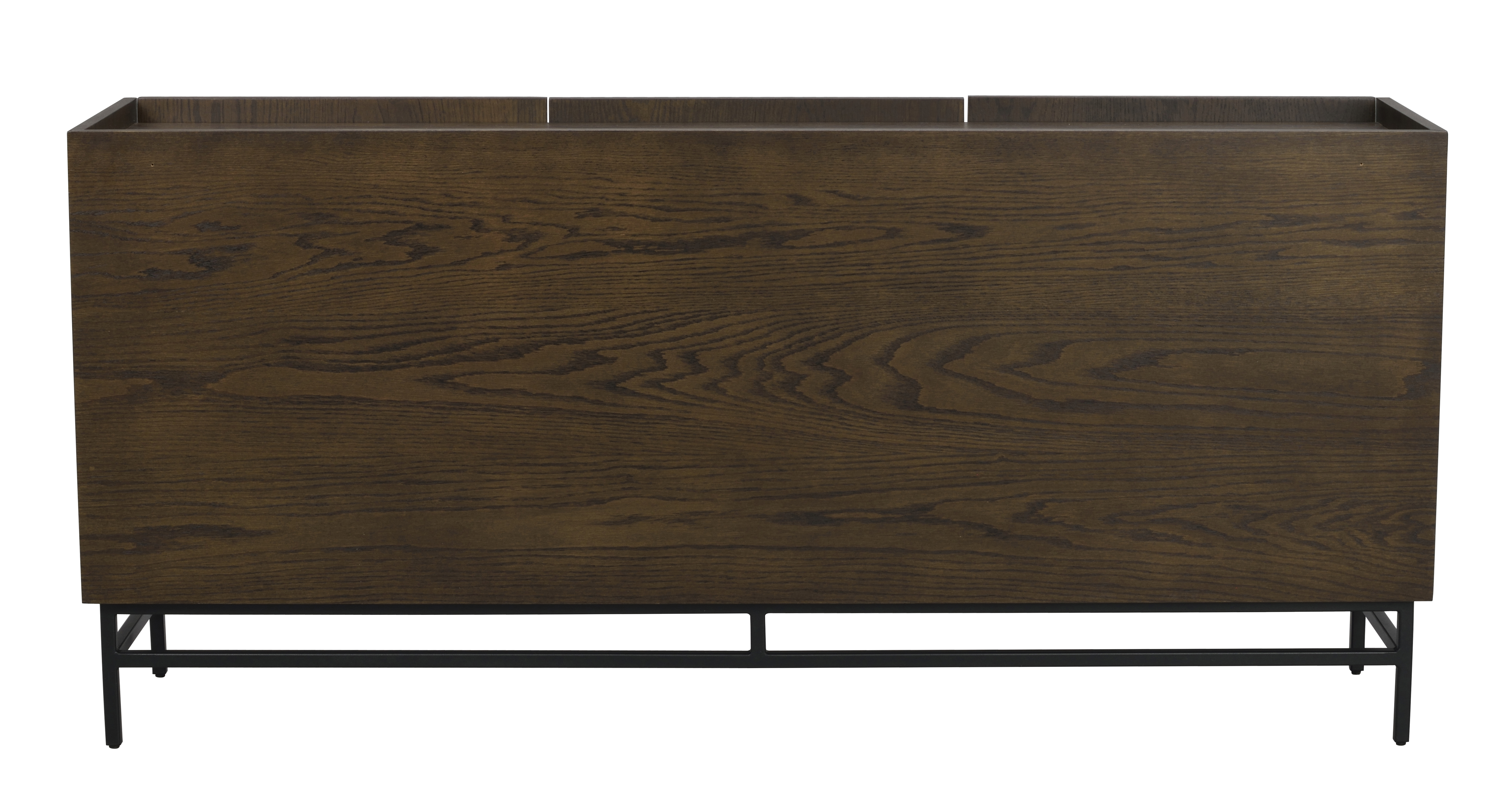 Halifax sideboard, Brown/black, 160x40x75 cm | Rowico Home