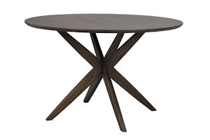 Produktbild Calverton matbord runt Ø120 brun ek