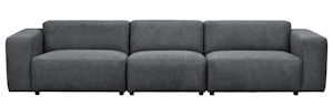 Produktbild Willard soffa 4-sits mörkgrått tyg (k1) b