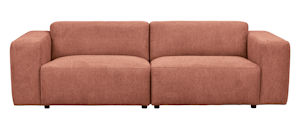 Produktbild Willard soffa 3-sits rött tyg (k1) b