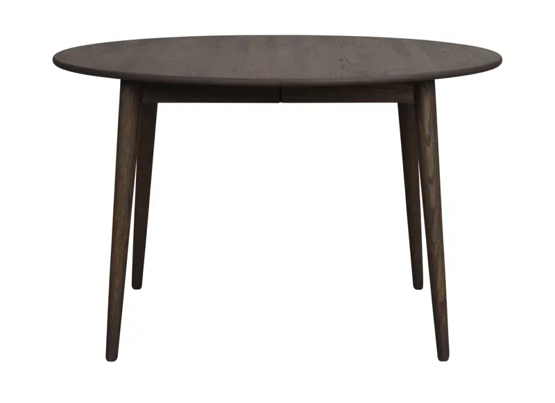 Tyler matbord runt 120/165 brun ek a.