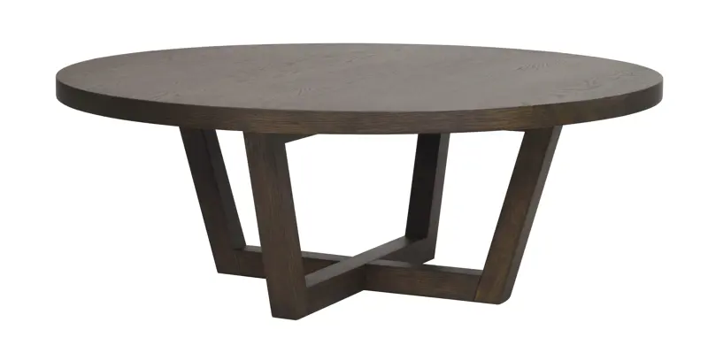 Boxford soffbord runt Ø110 brun ek a.