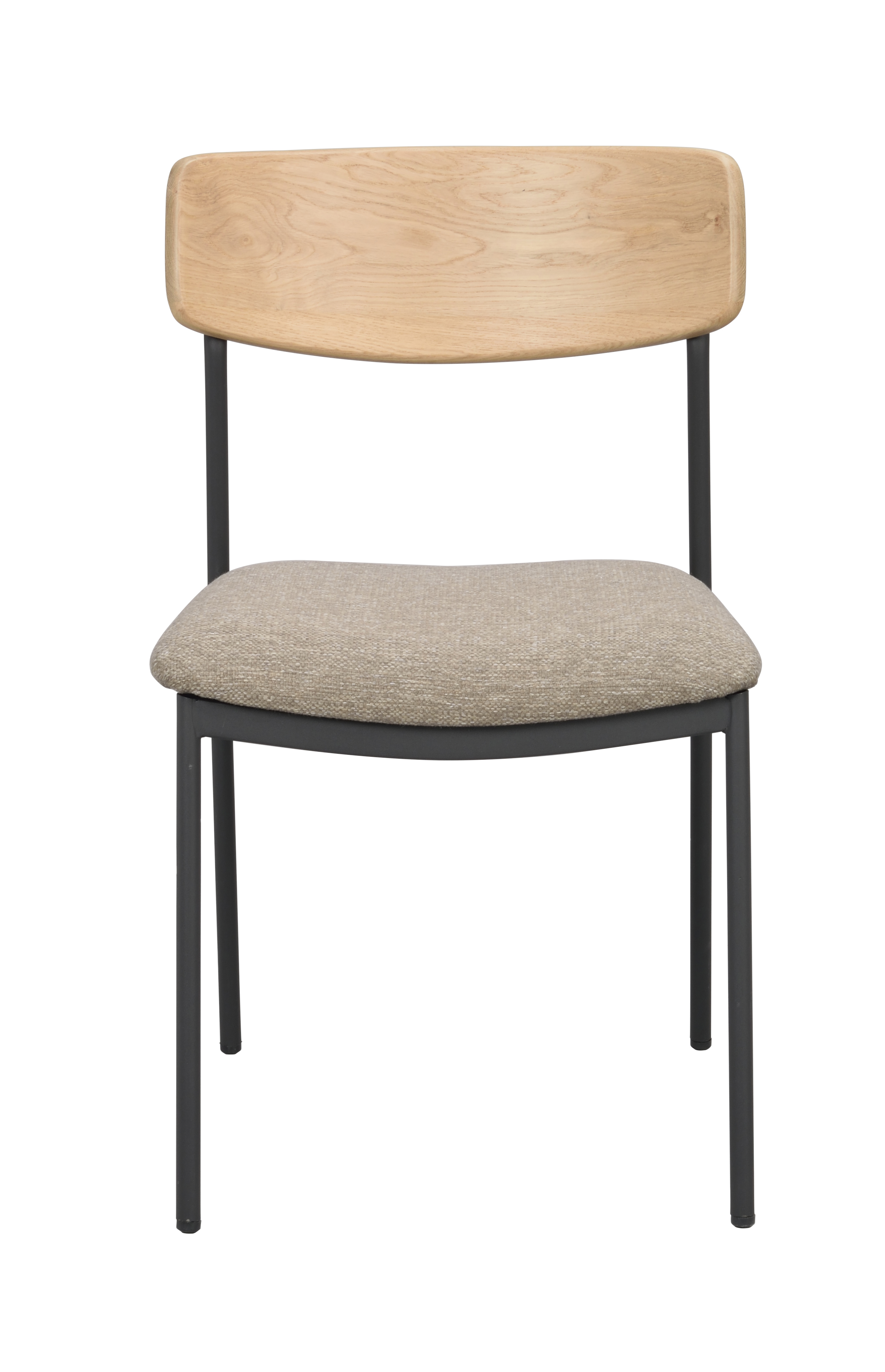 椅子 morimountain Maymont chair, Oak/dark beige/black | Rowico Home