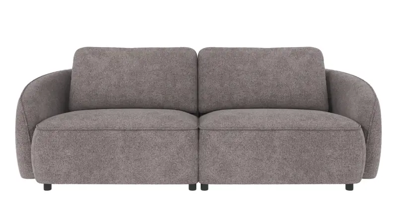 124870 b sb A Norris sofa 3-seater grey fabric Greg #18 (c2).