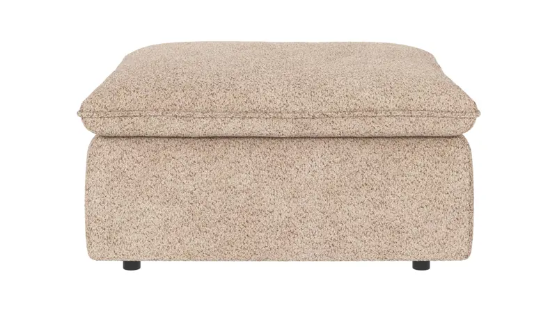122741 b sb A Rawlins foot stool light beige fabric Anna #2 (c3).