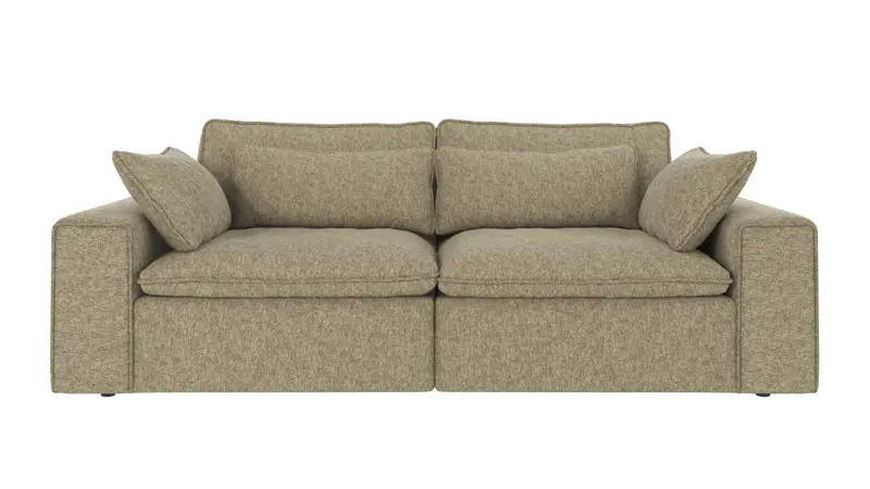 122886 b sb A Rawlins sofa 3-seater green fabric Max #55 (c2).