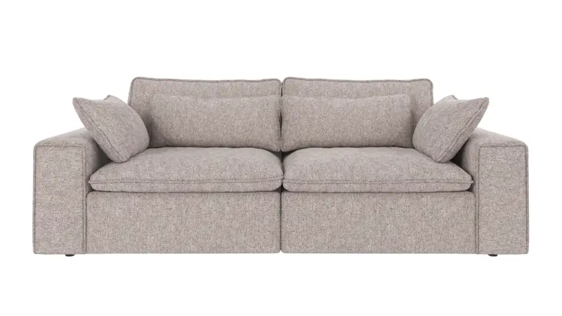 122890 b sb A Rawlins sofa 3-seater grey fabric Max #180 (c2).