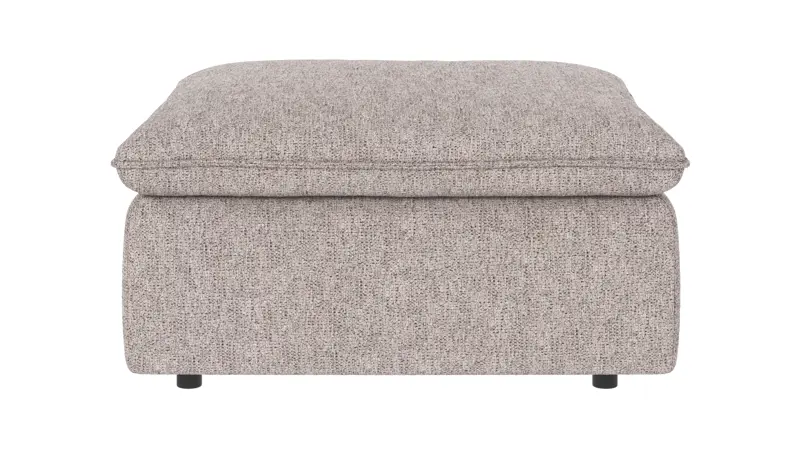 122691 b sb A Rawlins foot stool grey fabric Max #180 (c2).