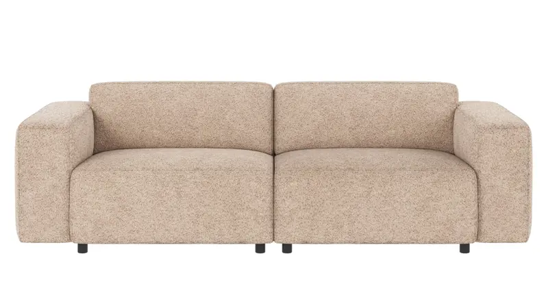 121890 b sb A Willard sofa 3-seater light beige fabric Anna #2 (c3).