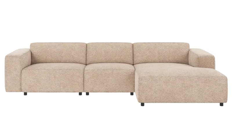 121893 b sb A Willard sofa 4-seater-chaise longue R light beige fabric Anna #2 (c3).