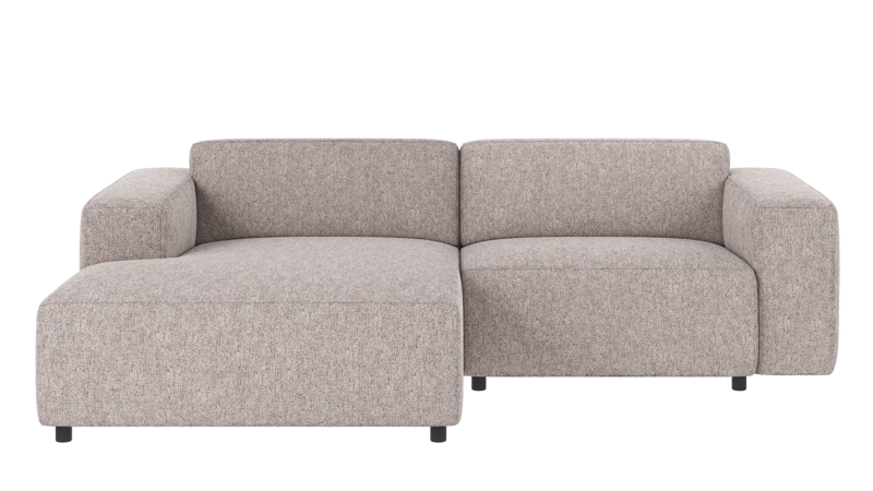 121584 b sb A Willard sofa 3-seater-chaise longue L grey fabric Max #180 (c2).