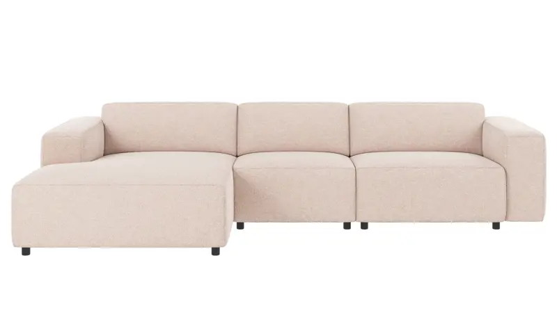 121545 b sb A Willard sofa 4-seater-chaise longue L light beige fabric Max #01 (c2).