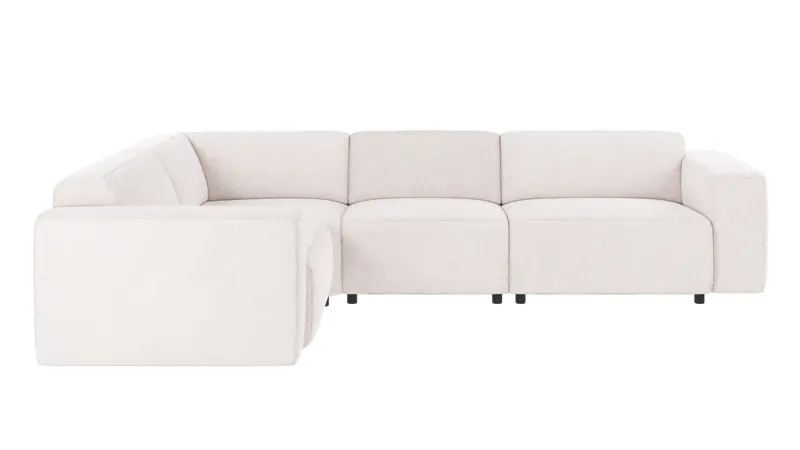 121836 b sb A Willard corner sofa 2+3-seater white fabric Greg 1 (c2).