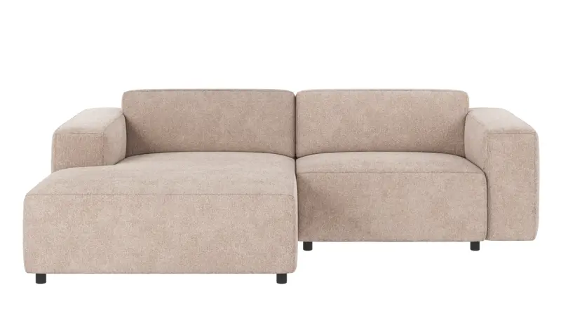 121844 b sb A Willard sofa 3-seater-chaise longue L light beige fabric Greg #3 (c2).