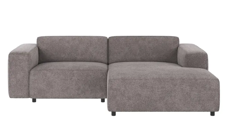 121872 b sb A Willard sofa 3-seater-chaise longue R grey fabric Greg #18 (c2).