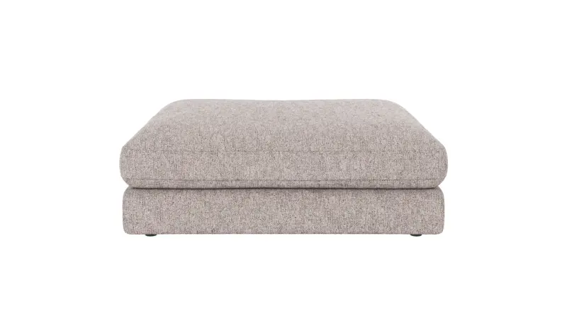 122290 b sb A Duncan foot stool grey fabric Max #180 (c2).