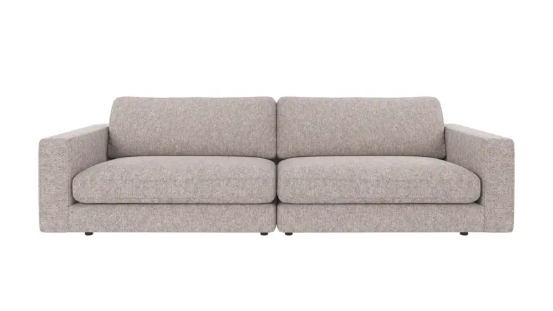 122294 b sb A Duncan sofa 3-seater grey fabric Max #180 (c2).