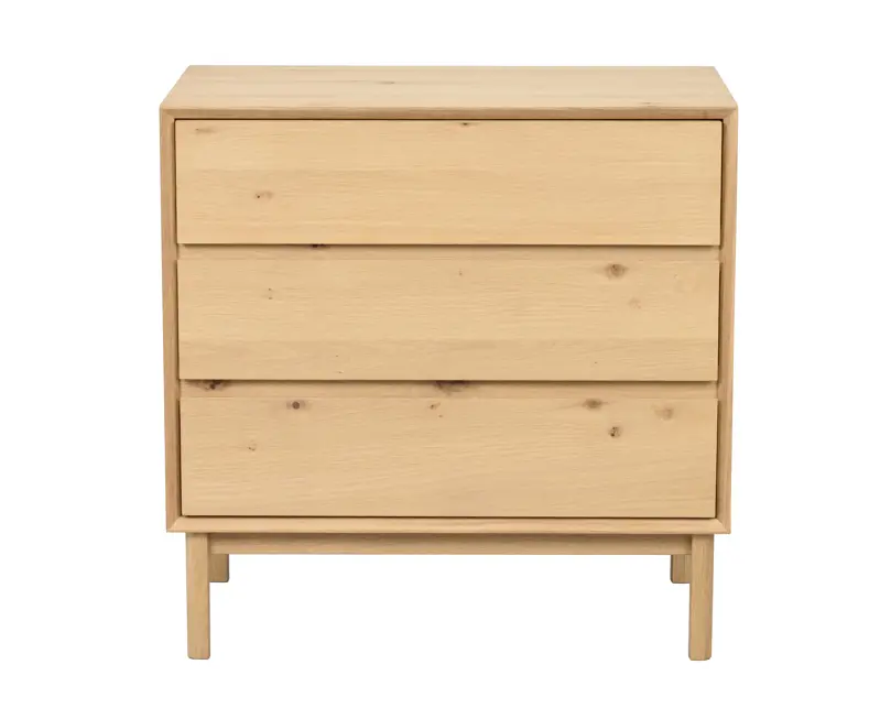 121192 b sb a Mackay chest of drawers  3D oak.