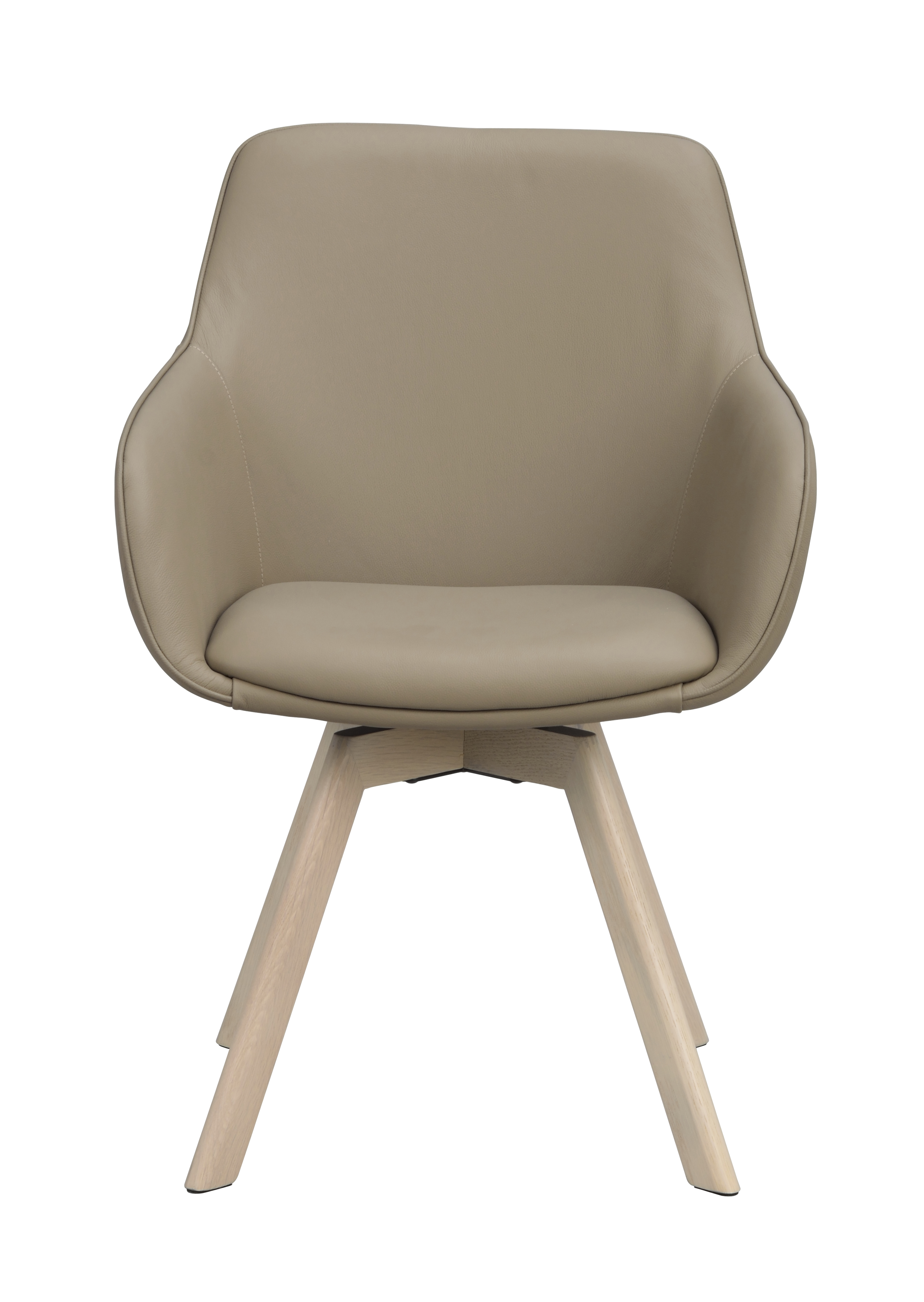 Alison armchair, Swivel, Beige/black | Rowico Home