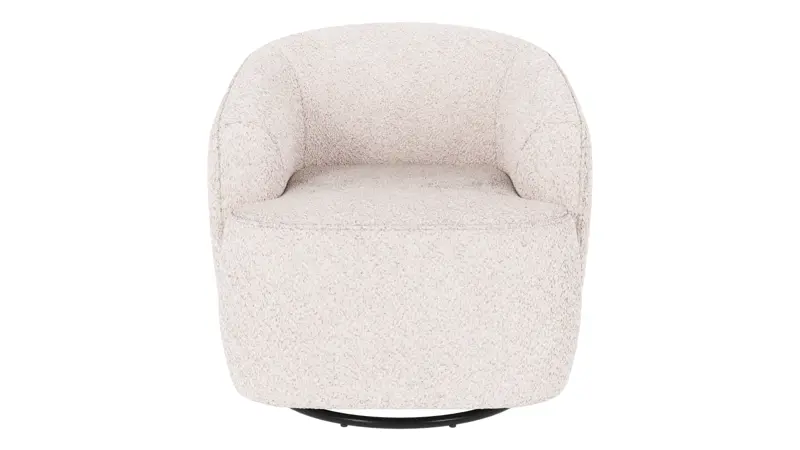 125406 b sb A Dermot lounge chair swivel+swing white fabric Anna #1 (c3).