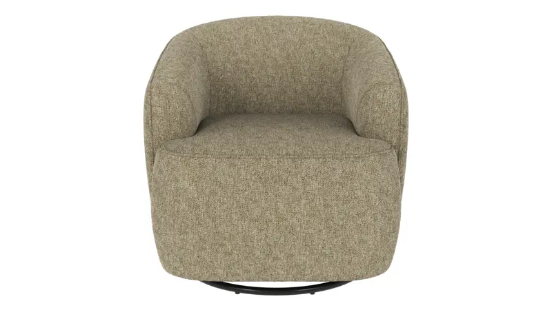 125445 b sb A Dermot lounge chair swivel+swing green fabric Max #55 (c2).