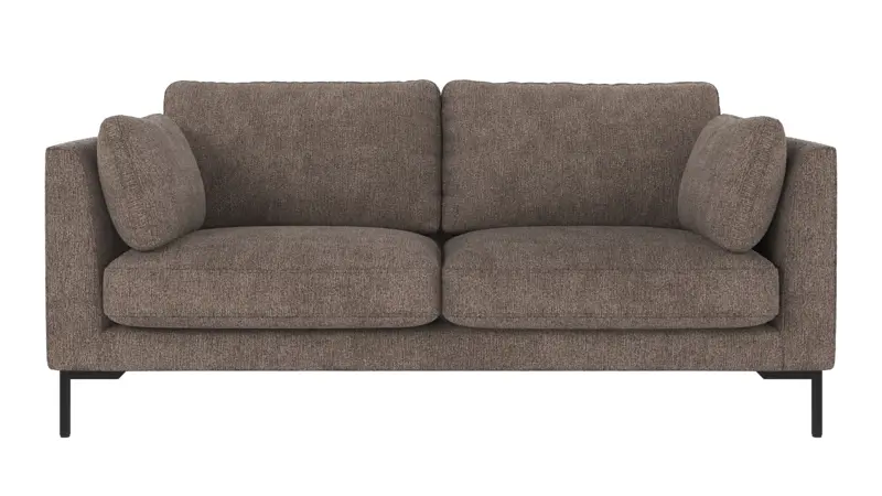 129441 b sb A Corwin sofa 2,5-seater dark beige fabric Greg #7 (c2).