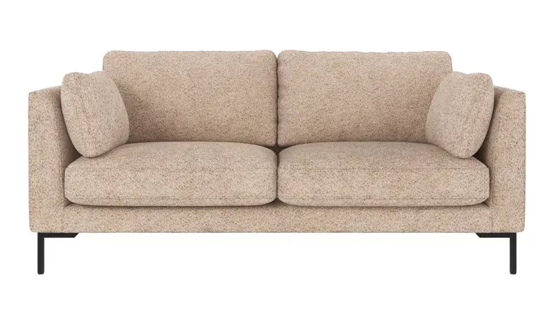 129541 b sb A Corwin sofa 2,5-seater light beige fabric Anna #2 (c3).