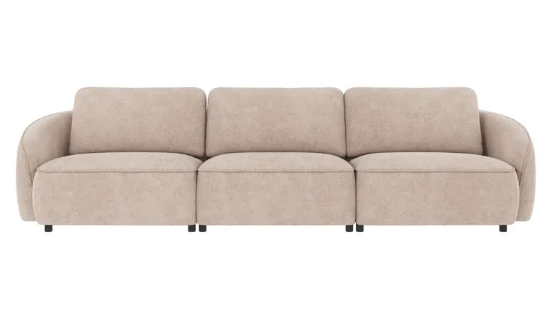124841 b sb A Norris sofa 4-seater light beige fabric Greg #3 (c2).