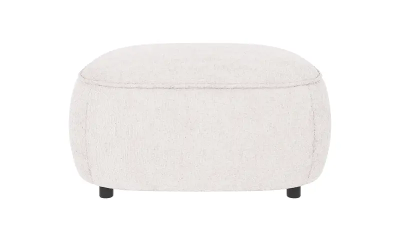 124836 b sb A Norris footstool white fabric Greg #1 (c2).