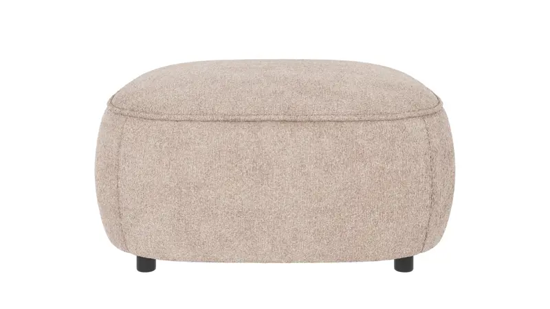 124846 b sb A Norris footstool light beige fabric Greg #3 (c2).