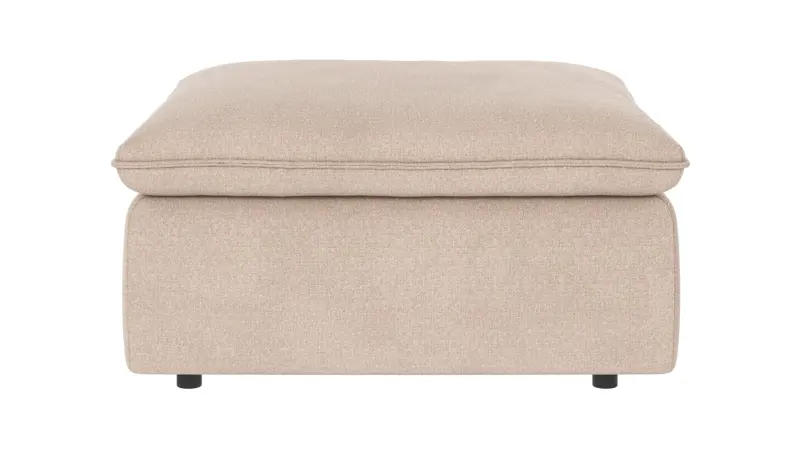 122751 b sb A Rawlins foot stool light beige fabric Rita #1 (c2).