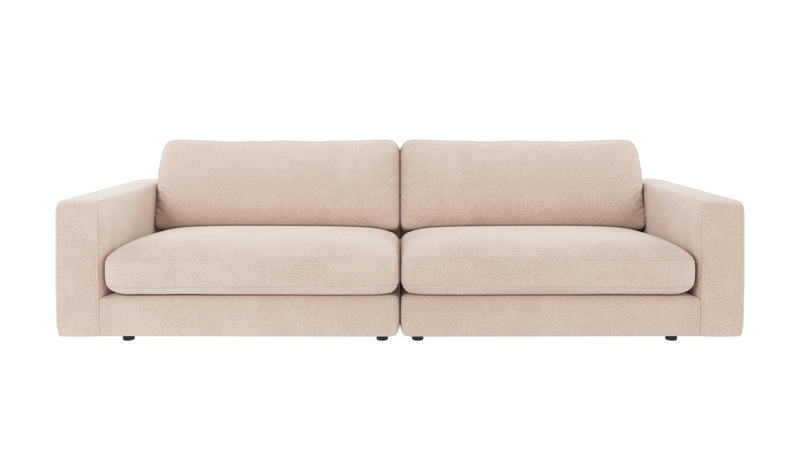 124344 b sb A Duncan sofa 3-seater light beige fabric Rita #1 (c2).