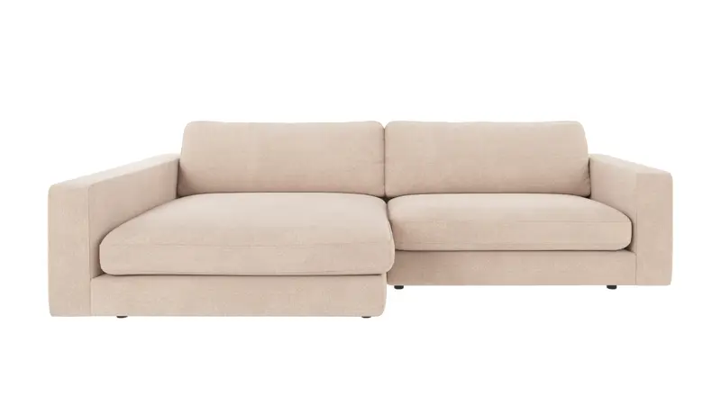 124348 b sb A Duncan sofa 3-seater chaise longue L light beige fabric Rita #1 (c2).