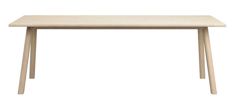 128160 b sb a Clapperton table whitepigm. oak.