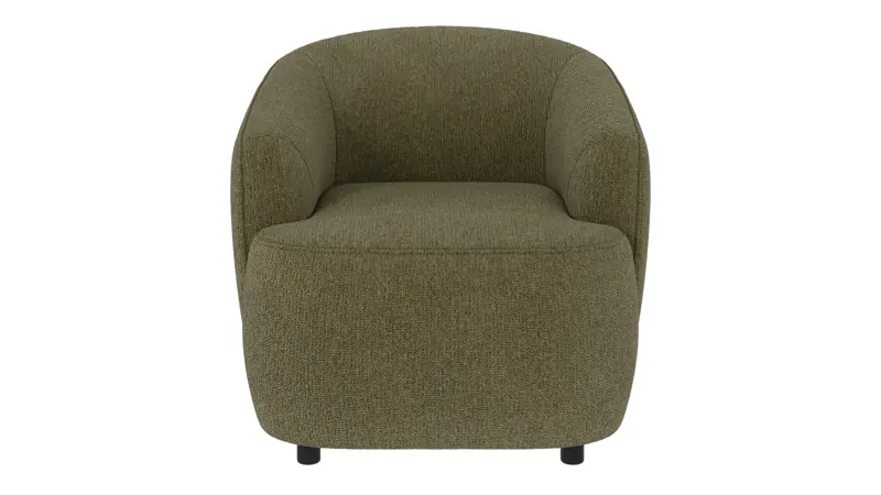 125550 b sb A Dermot lounge chair dark green fabric Max #88 (c2).