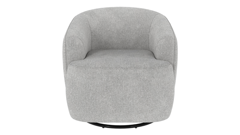 125545 b sb A Dermot lounge chair swivel+swing light grey fabric Max #60 (c2).