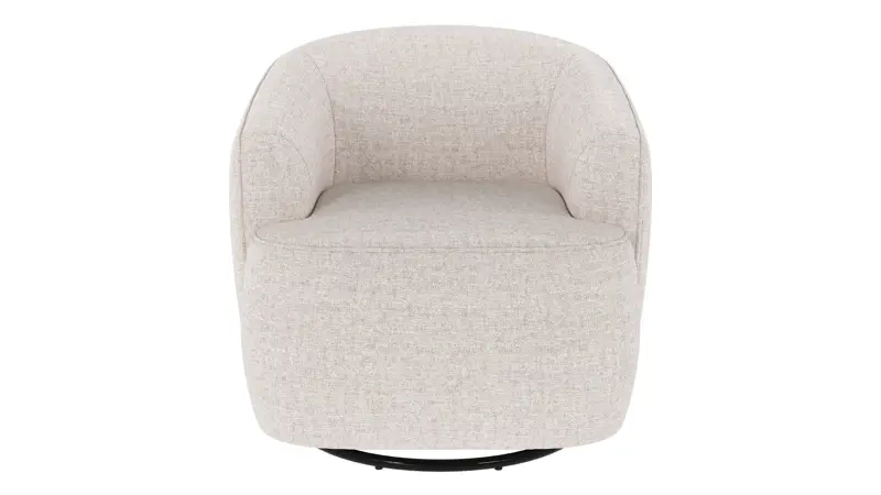 125685 b sb A Dermot lounge chair swivel+swing light beige fabric Oscar #1 (c3).