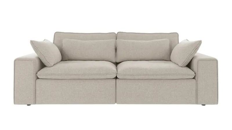 122892 b sb A Rawlins sofa 3-seater light grey fabric Robin #1 (c3).